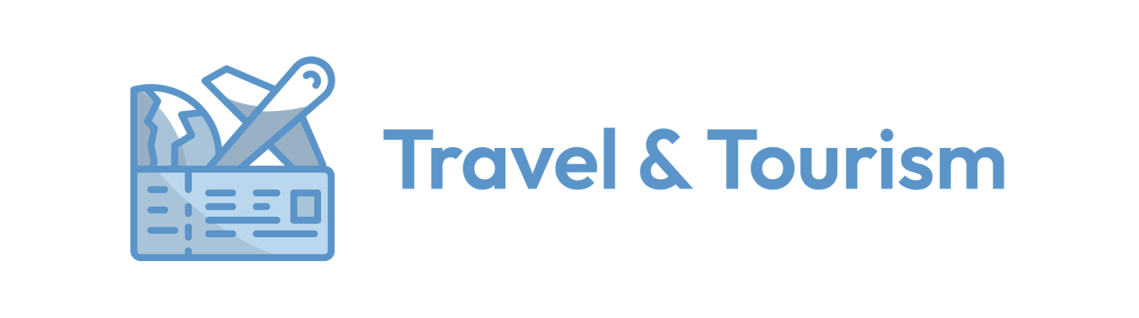 Aeroplane and globe icon representing Gulf Way Travel and Tourism within Gulf Way’s global business network
