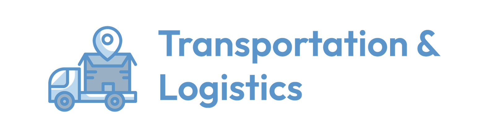Logistics truck with map icon representing Gulf Way Logistics and Transportation services across the UAE and beyond