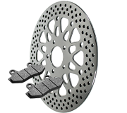 Stainless disc brake system used in Gulf Way Auto Services for professional brake inspection and repair