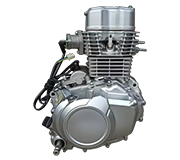 Motorbike engine used for diagnostics and repair with Gulf Way’s advanced scan tools