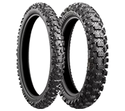 Two motorbike tires representing tire care and wheel alignment service at Gulf Way Auto Services